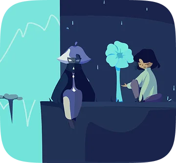 Undertale & Sky — иллюстрация