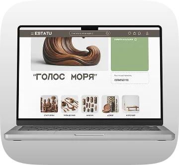Estatu — сайт-магазин